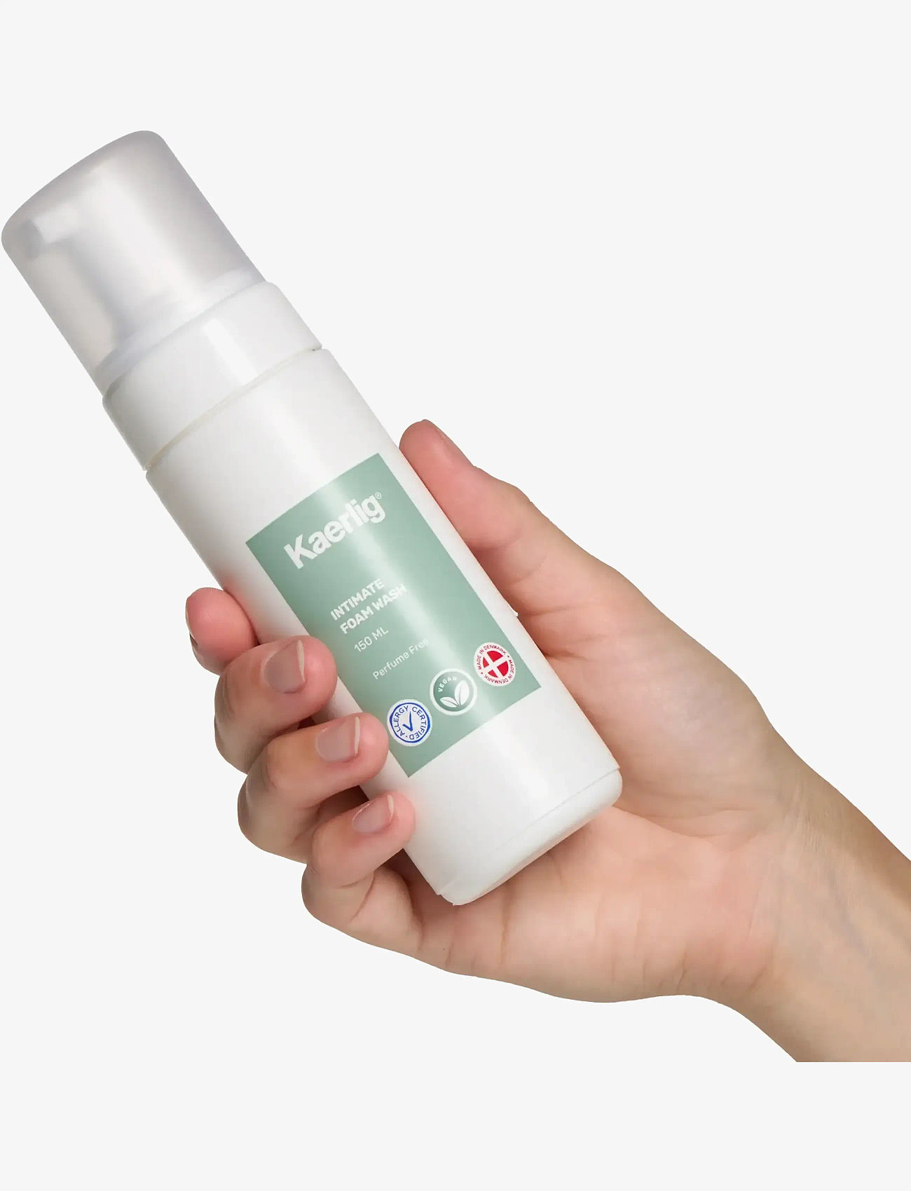 Kaerlig - Kaerlig Organic Intimate Foam Wash 150 ml - intimvask - clear - 1