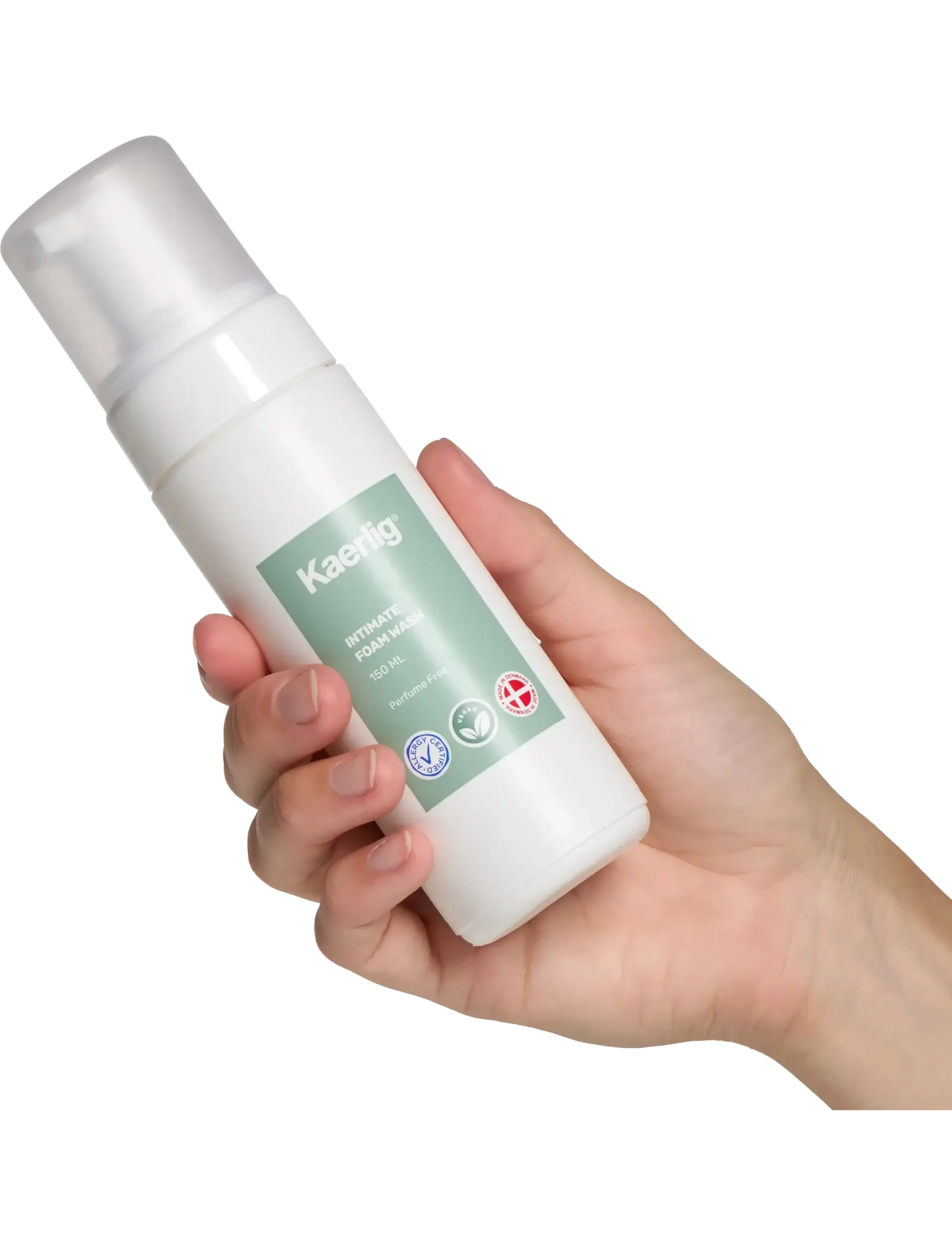 Kaerlig - Kaerlig Organic Intimate Foam Wash 150 ml - intimvask - clear - 1