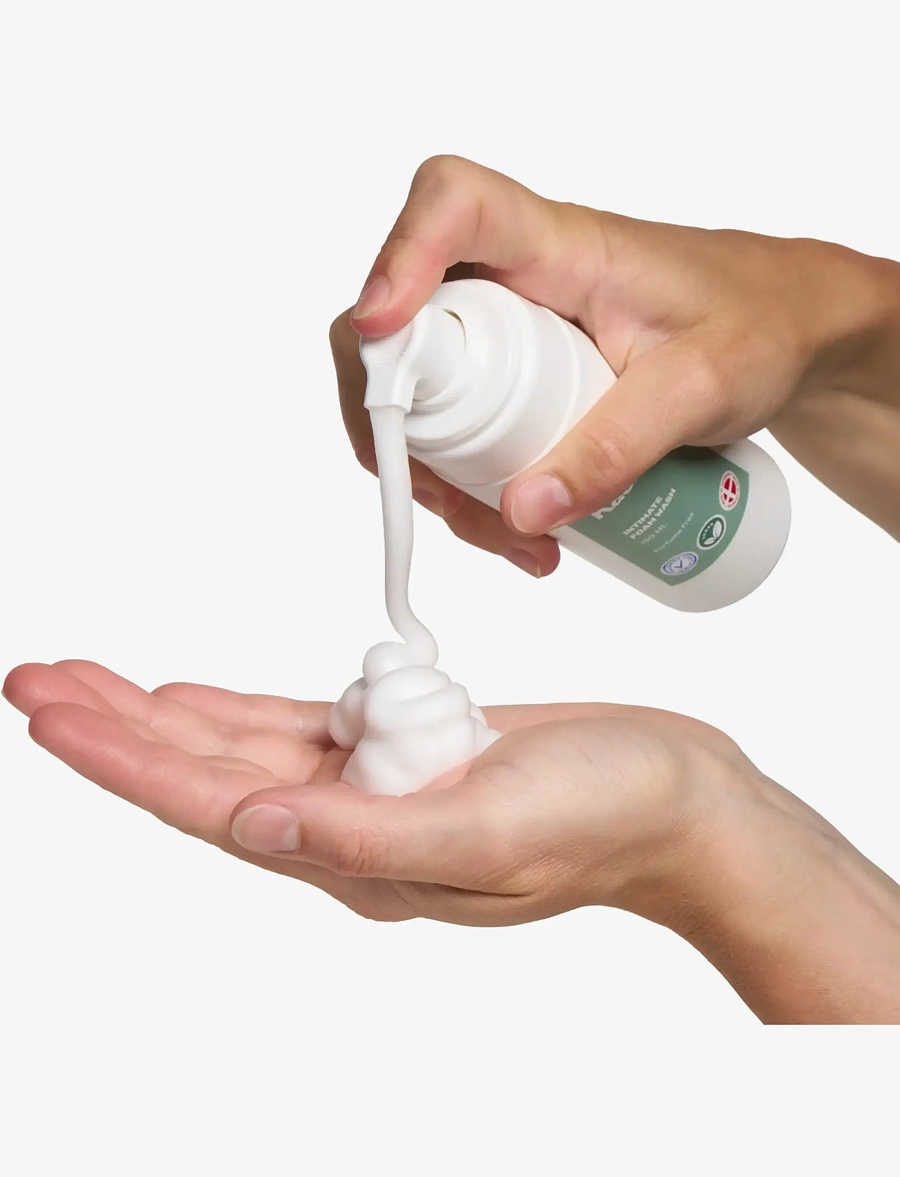 Kaerlig - Kaerlig Organic Intimate Foam Wash 150 ml - intimvask - clear - 2