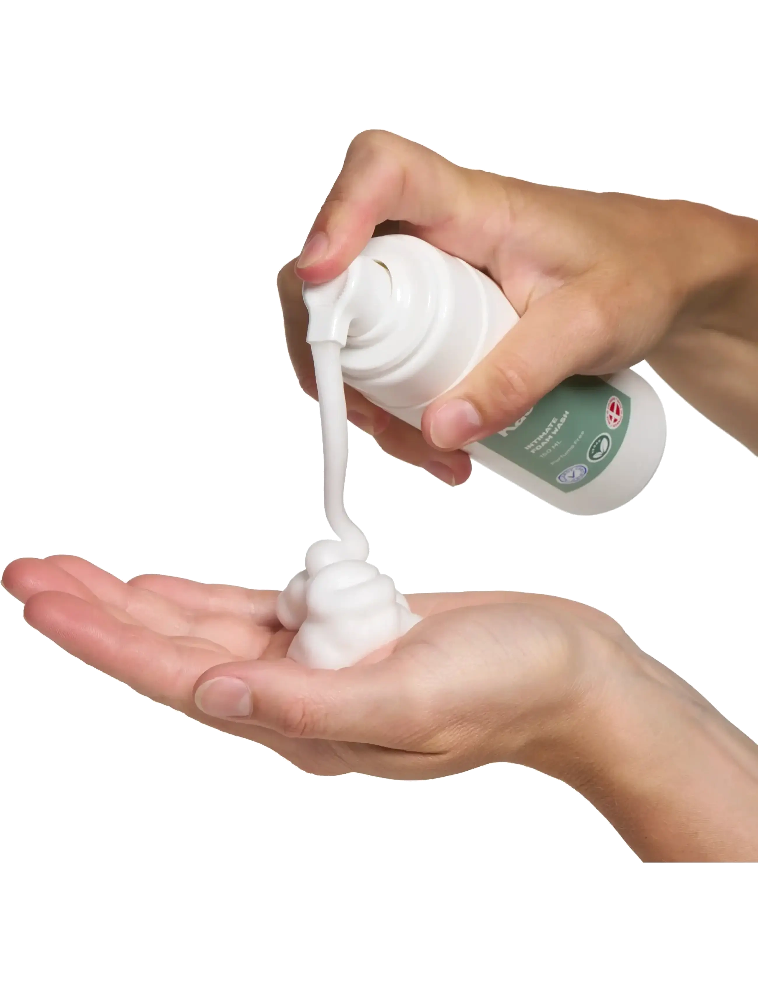 Kaerlig - Kaerlig Organic Intimate Foam Wash 150 ml - intimvask - clear - 2