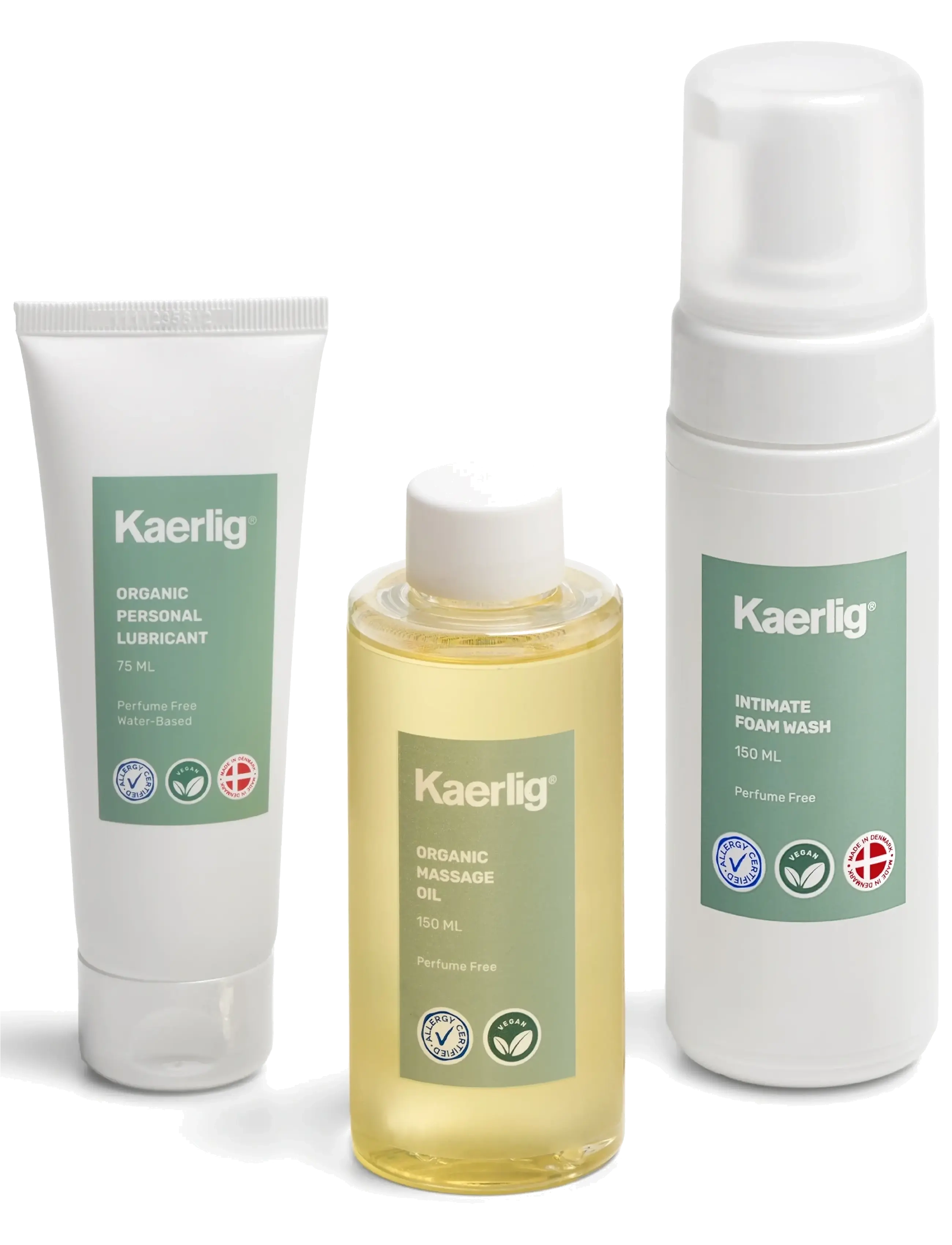 Kaerlig - Kaerlig Gift Box - glidecreme & olier - clear - 1