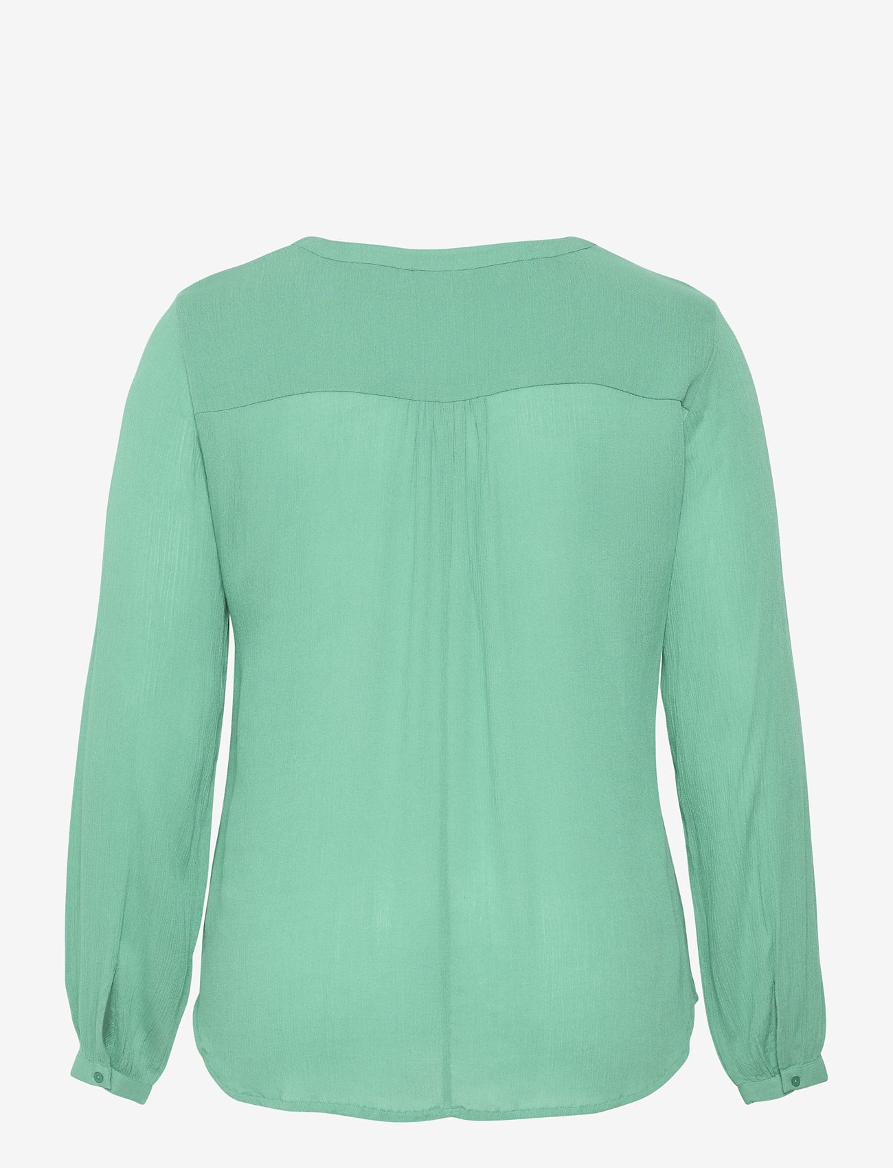 Kaffe Curve - KCami LS Blouse - pikkade varrukatega pluusid - gumdrop green - 1