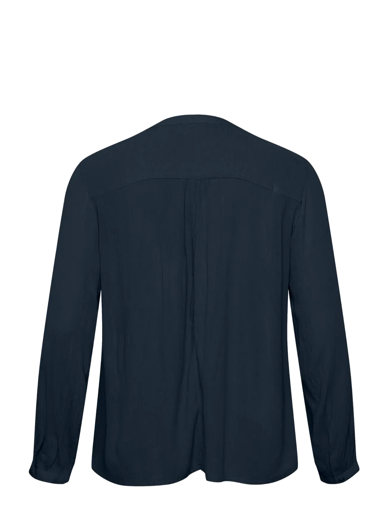 Kaffe Curve - KCami LS Blouse - pikkade varrukatega pluusid - midnight marine - 2
