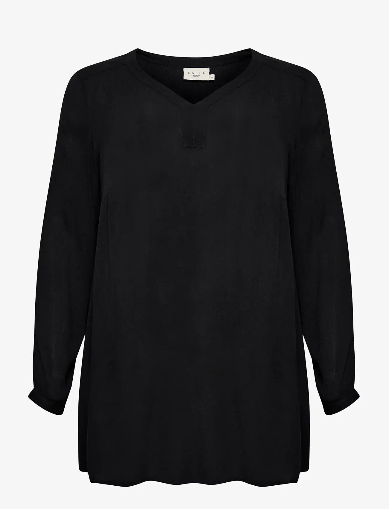 Kaffe Curve - KCami LS Tunic - tuunikad - black deep - 1
