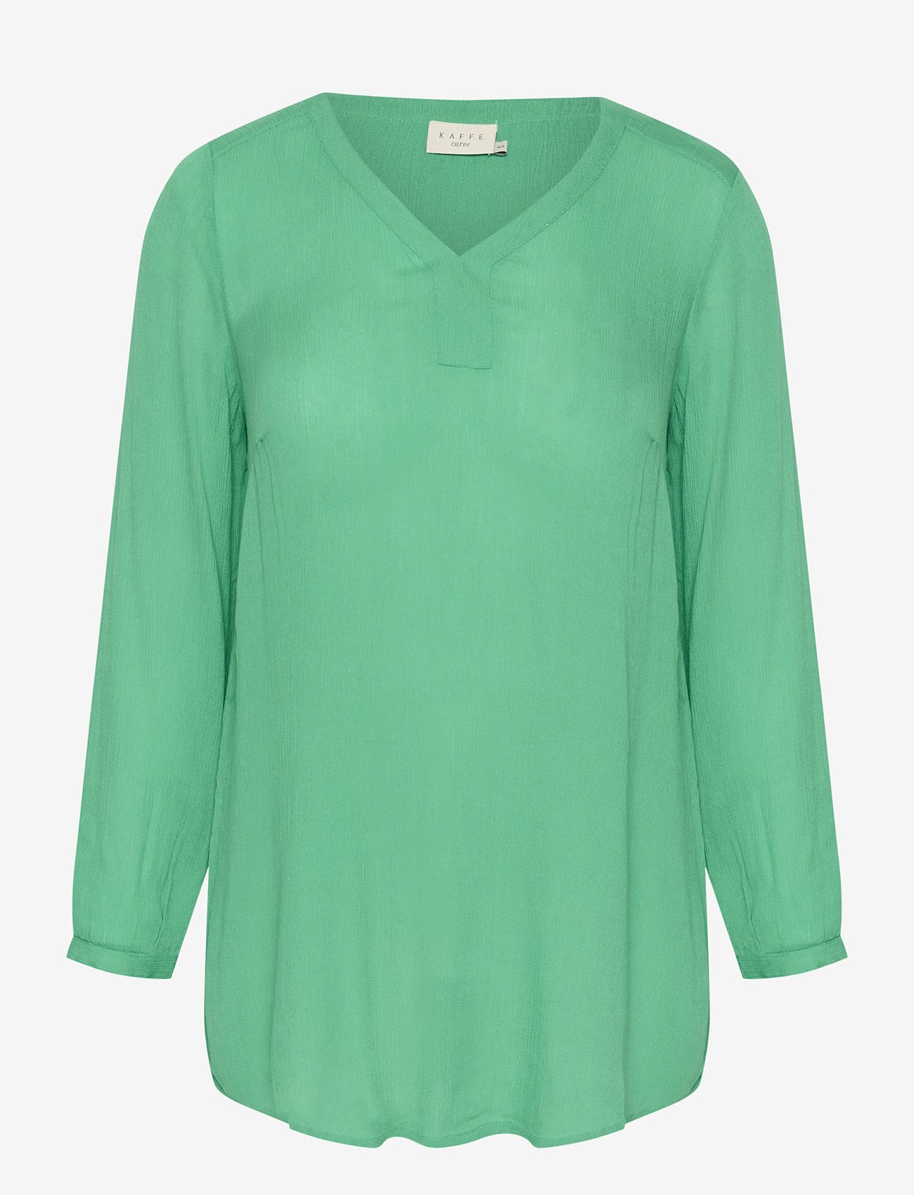 Kaffe Curve - KCami LS Tunic - geschenke unter chf 50 - gumdrop green - 0
