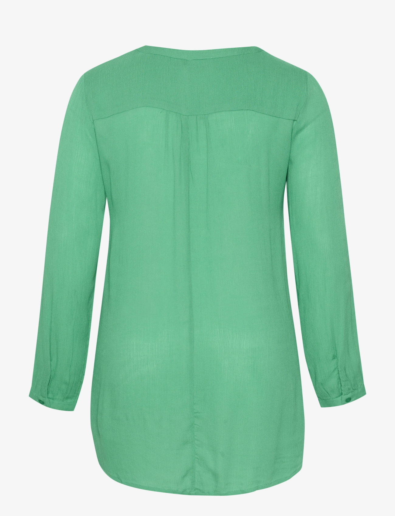 Kaffe Curve - KCami LS Tunic - tunics - gumdrop green - 2
