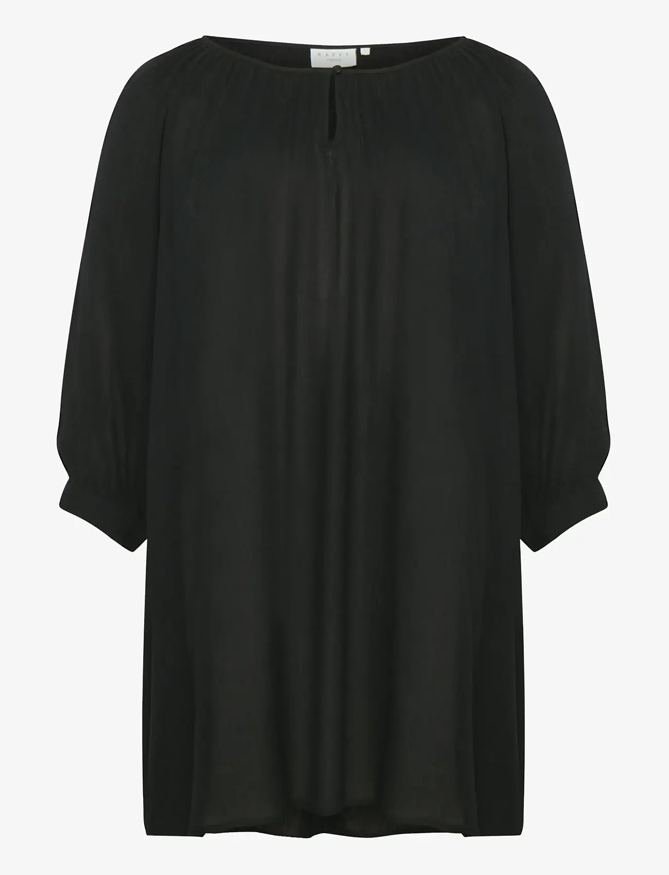 Kaffe Curve - KCami 3/4 SL Tunic - tunikor - black deep - 1