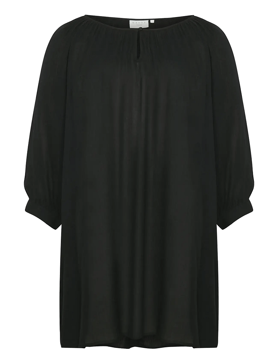 Kaffe Curve - KCami 3/4 SL Tunic - tuniken - black deep - 1