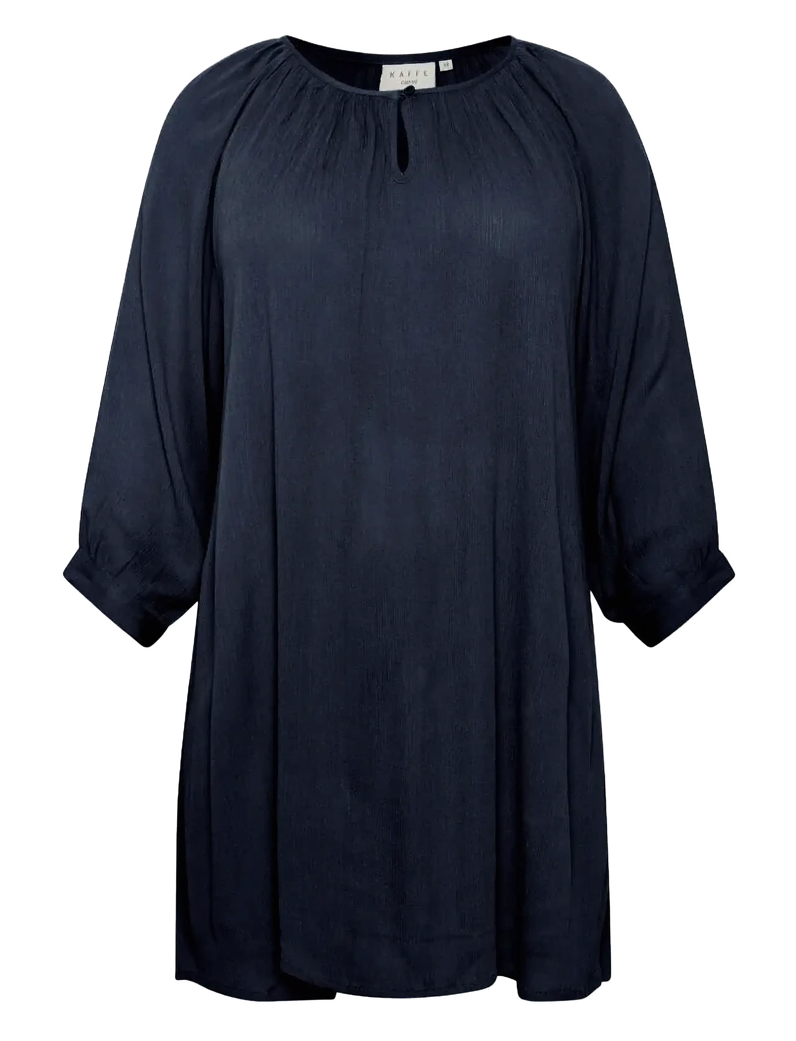 KAFFE CURVE Kcami 3/4 Sl Tunika MIDNIGHT MARINE - 42 - Damen