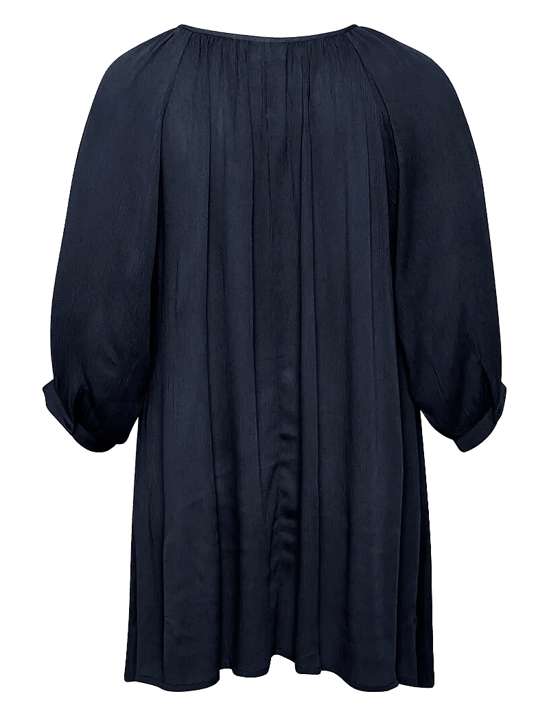 Kaffe Curve - KCami 3/4 SL Tunic - tuniken - midnight marine - 2