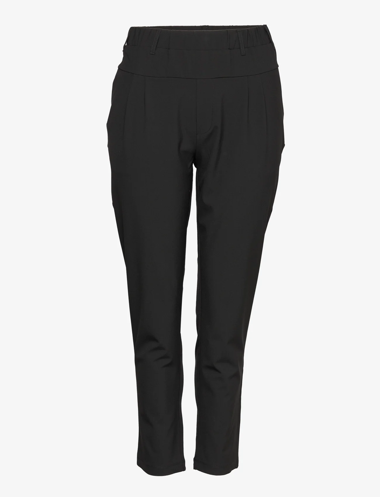 Kaffe Curve - KCjia Pants - slim fit trousers - black deep - 0