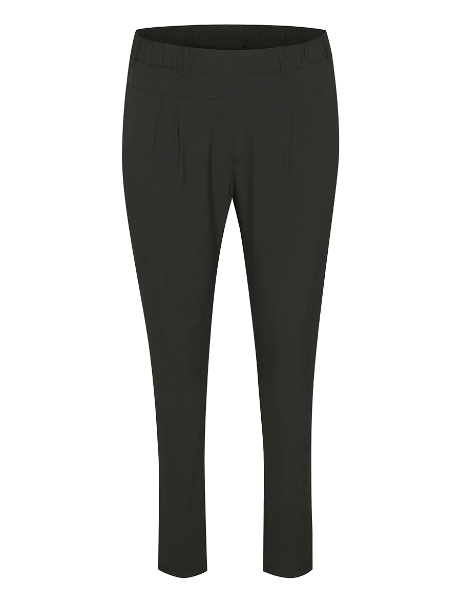 Kaffe Curve - KCjia Pants - slim fit bukser - black deep - 1