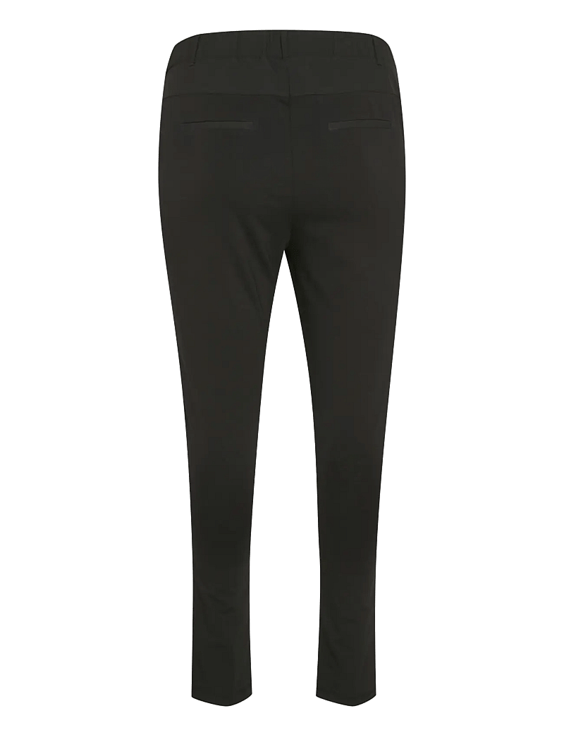 Kaffe Curve - KCjia Pants - kitsalõikelised püksid - black deep - 2