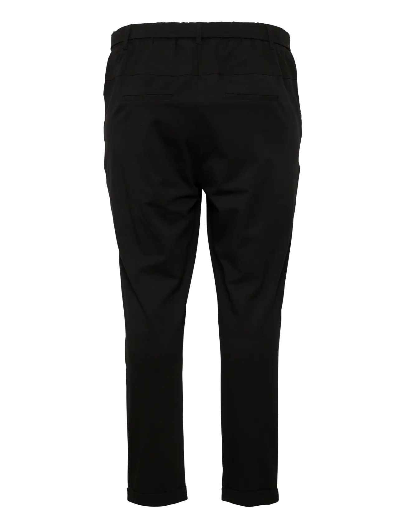 Kaffe Curve - KCjia Belt Pants - slim fit -housut - black deep - 2