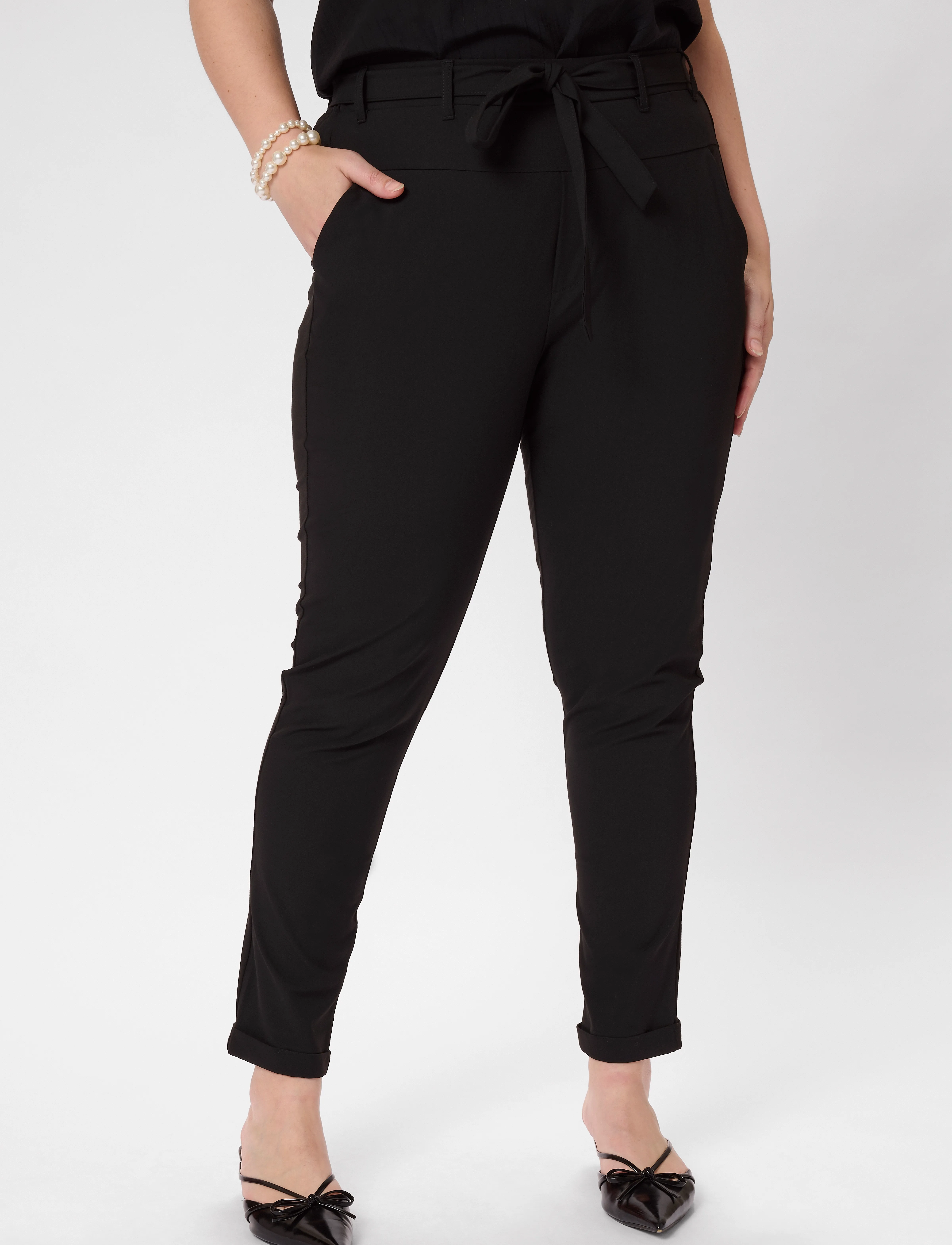Kcjia Belt Pants