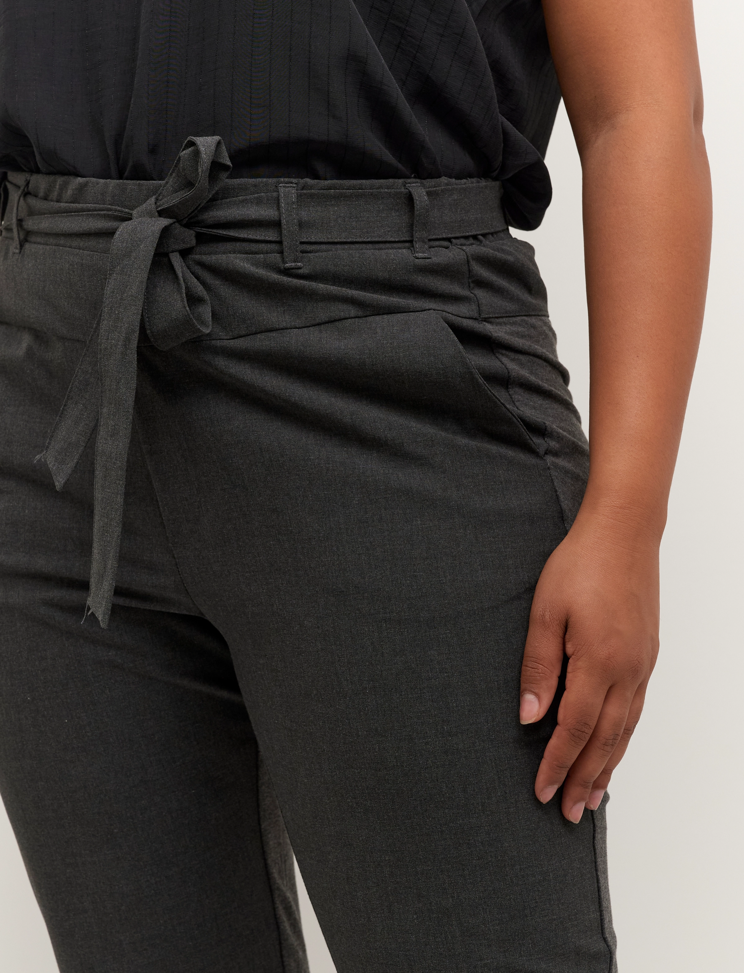 KAFFE CURVE Kcjia Belt Pants kostymbyxor dam – bild 5
