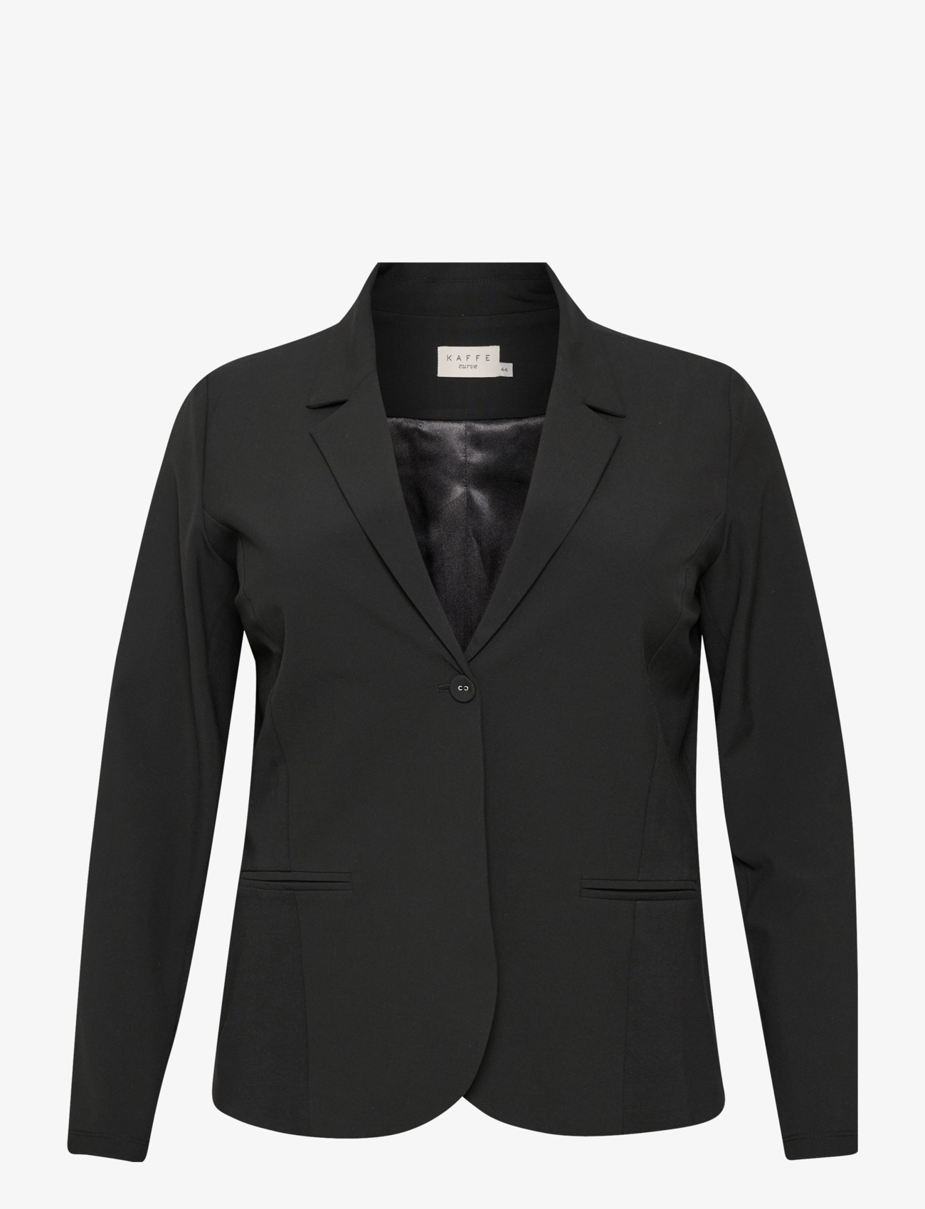 KAFFE CURVE Kcjia Blazer Schwarz - 44 - Damen