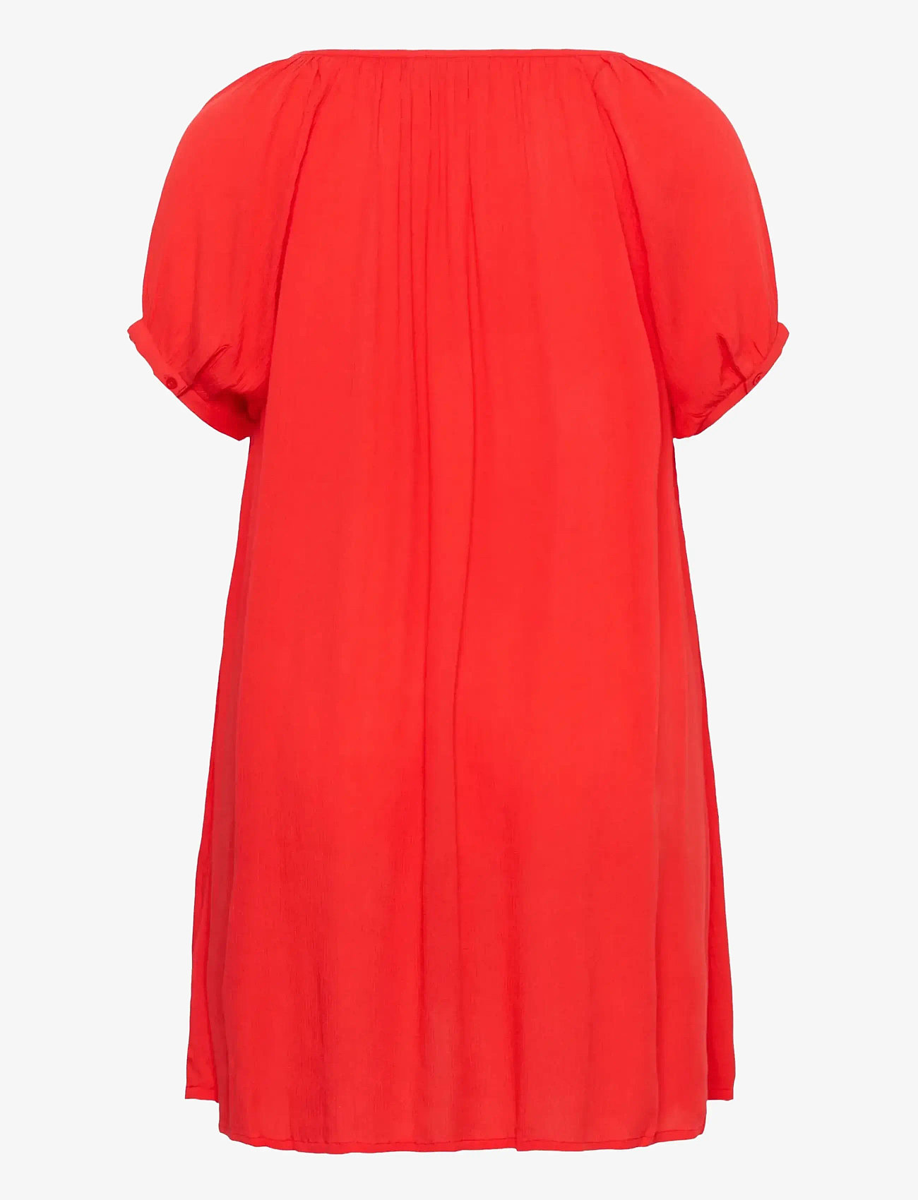 Kaffe Curve - KCami SS Tunic - tunikas - poppy red - 2