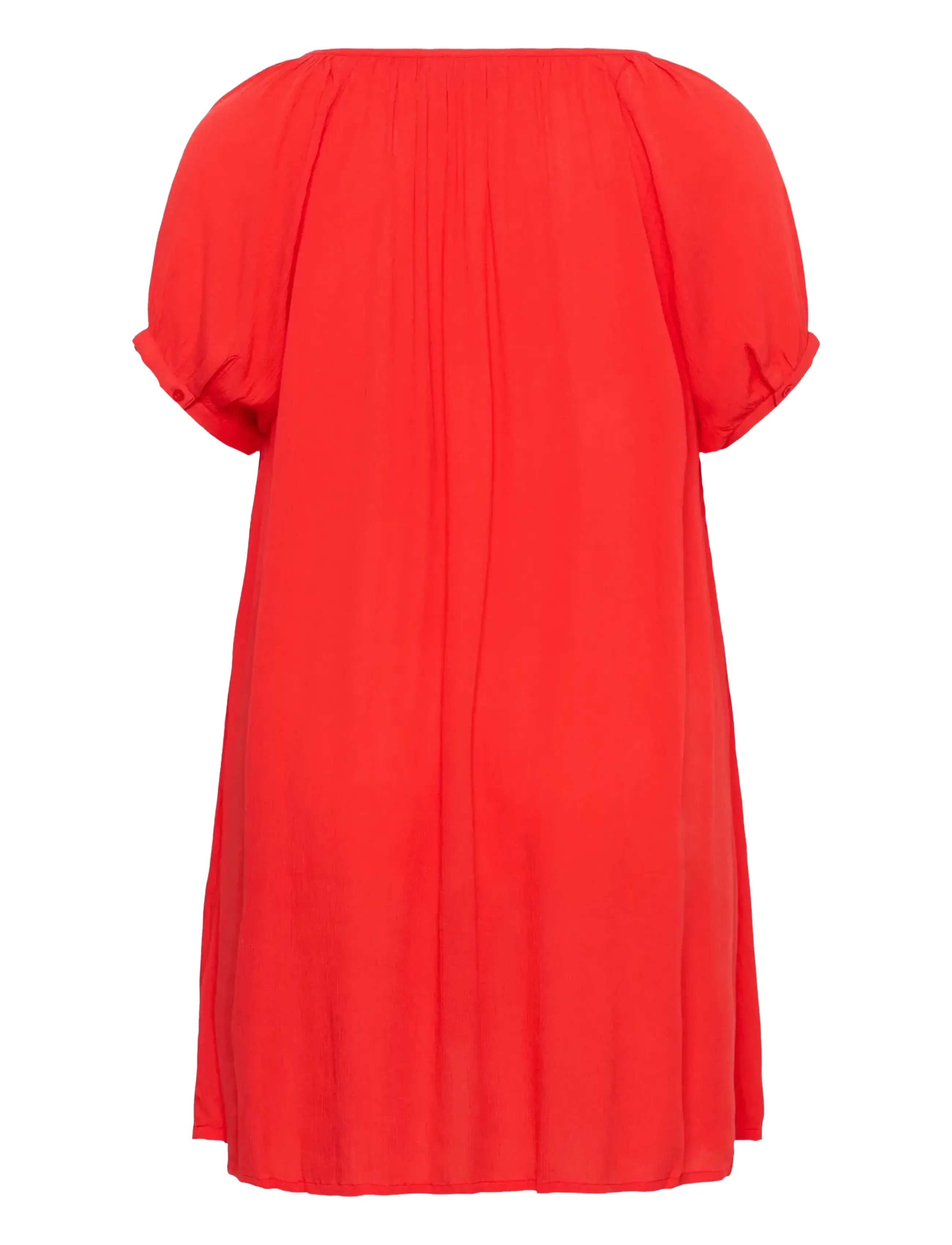 Kaffe Curve - KCami SS Tunic - zemākās cenas - poppy red - 2