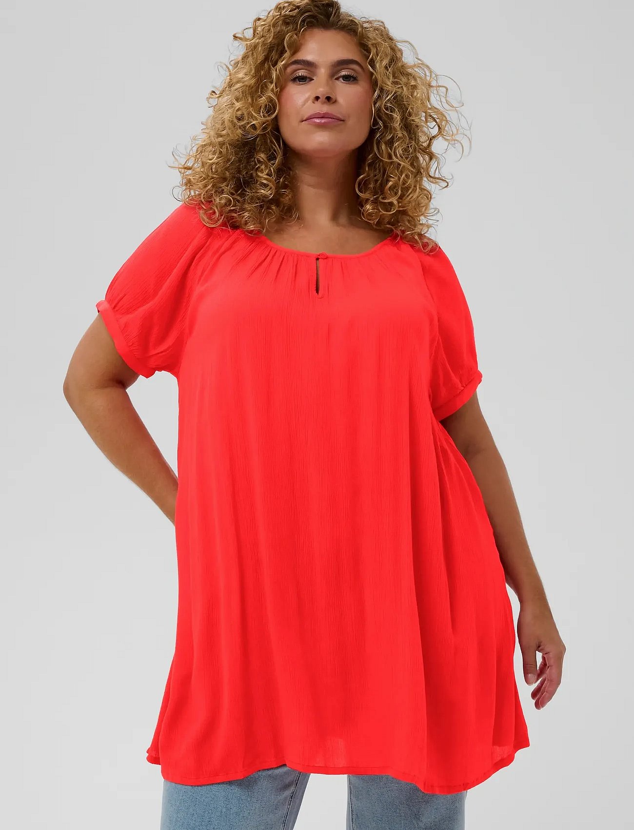 KCami SS Tunic - POPPY