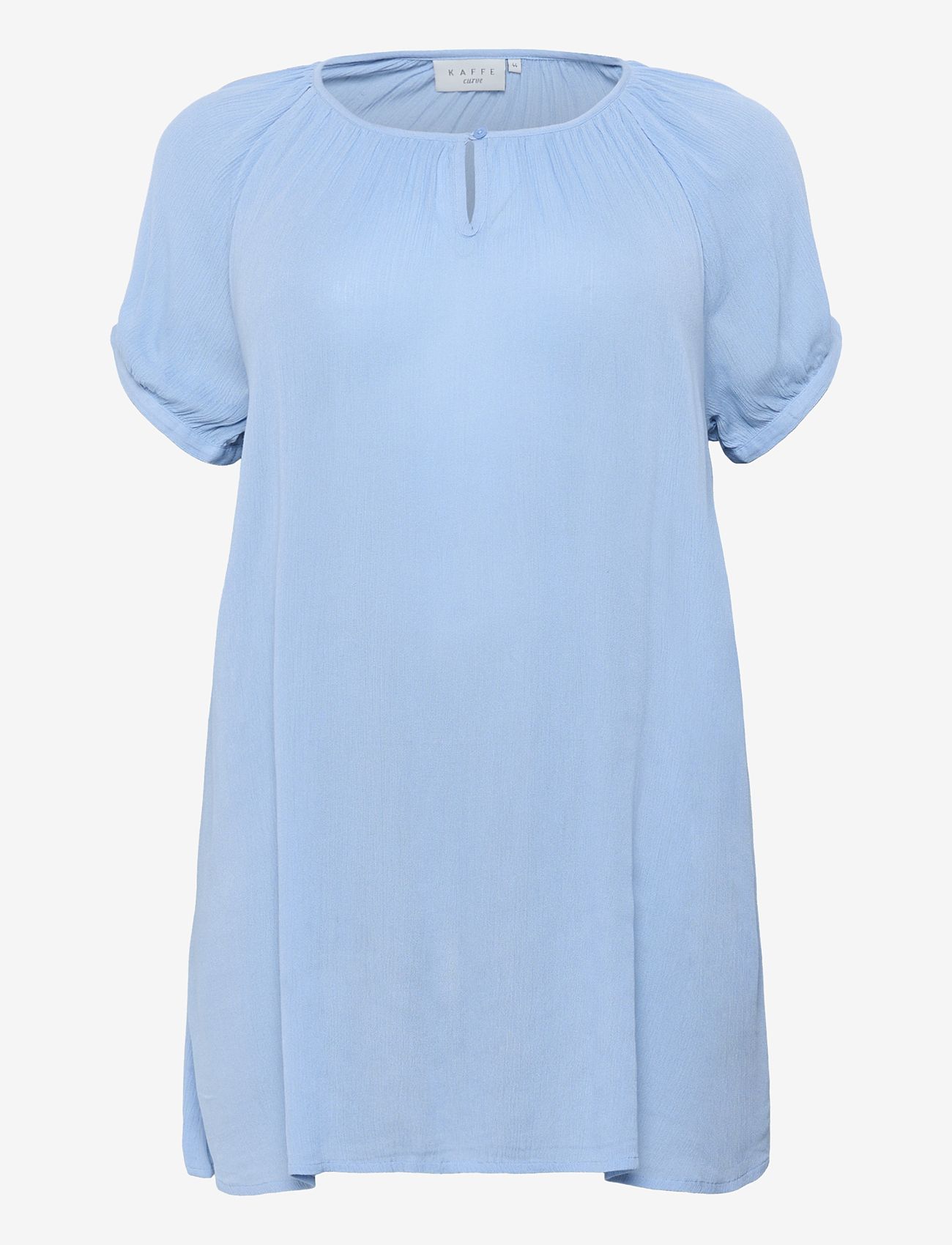 Kaffe Curve - KCami SS Tunic - tunikaer - soft chambray - 1