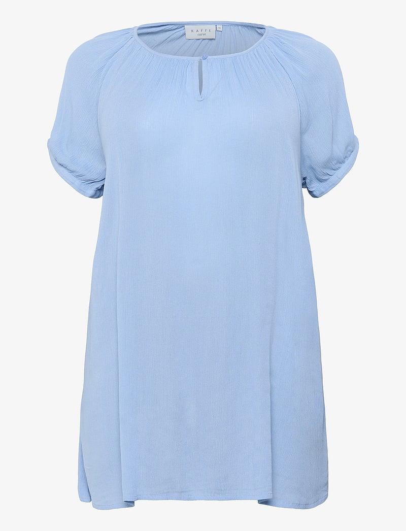 Kaffe Curve - KCami SS Tunic - tunikaer - soft chambray - 1