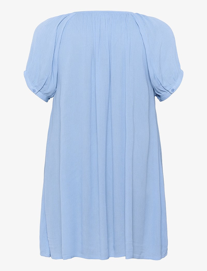 Kaffe Curve - KCami SS Tunic - tunikaer - soft chambray - 2