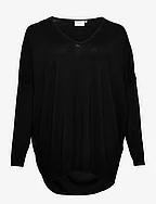 KCmachi Knit Pullover - BLACK DEEP