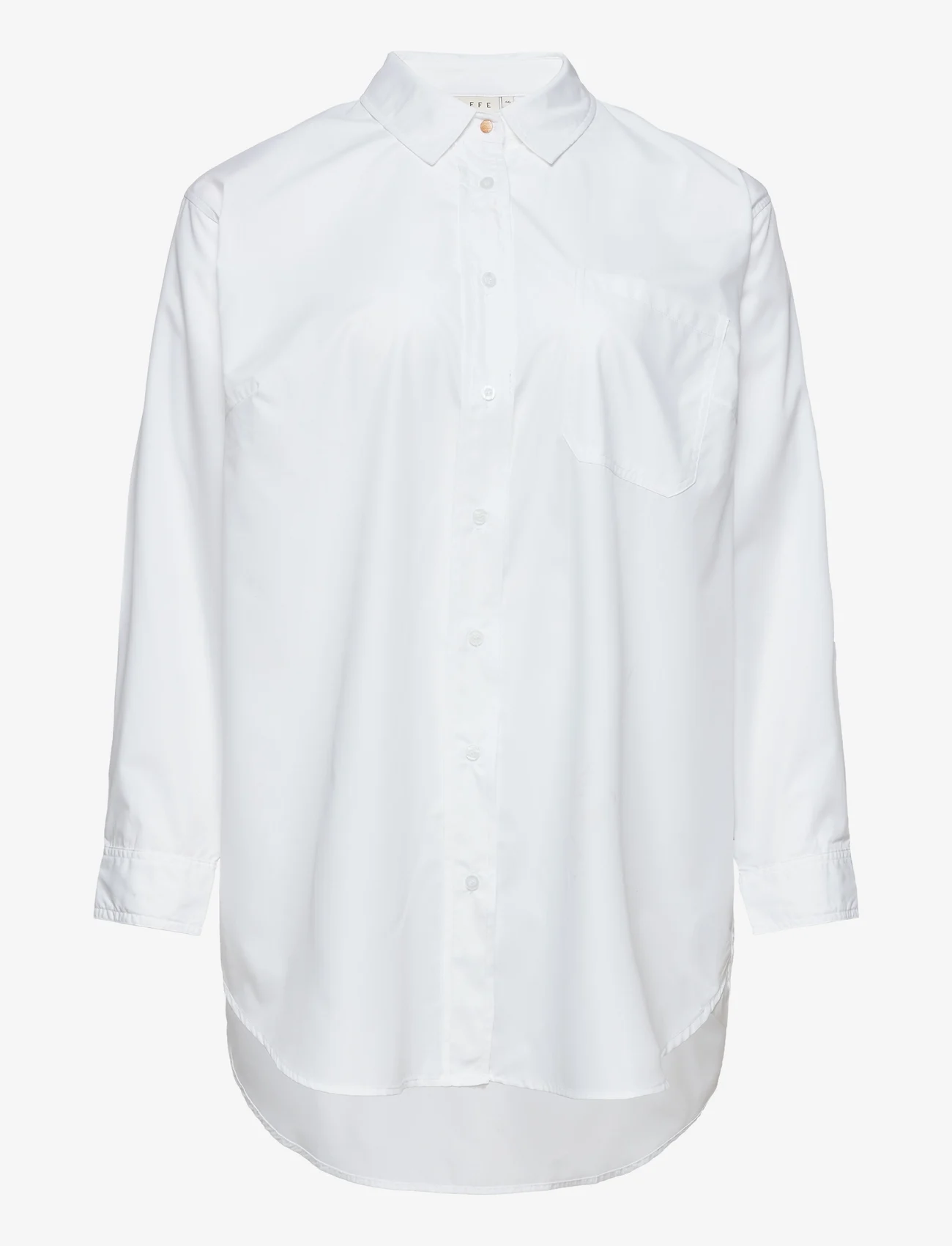 Kaffe Curve - KClone Shirt - pikkade varrukatega särgid - optical white - 0