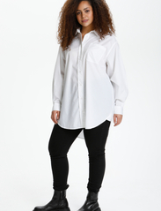Kaffe Curve - KClone Shirt - pikkade varrukatega särgid - optical white - 7
