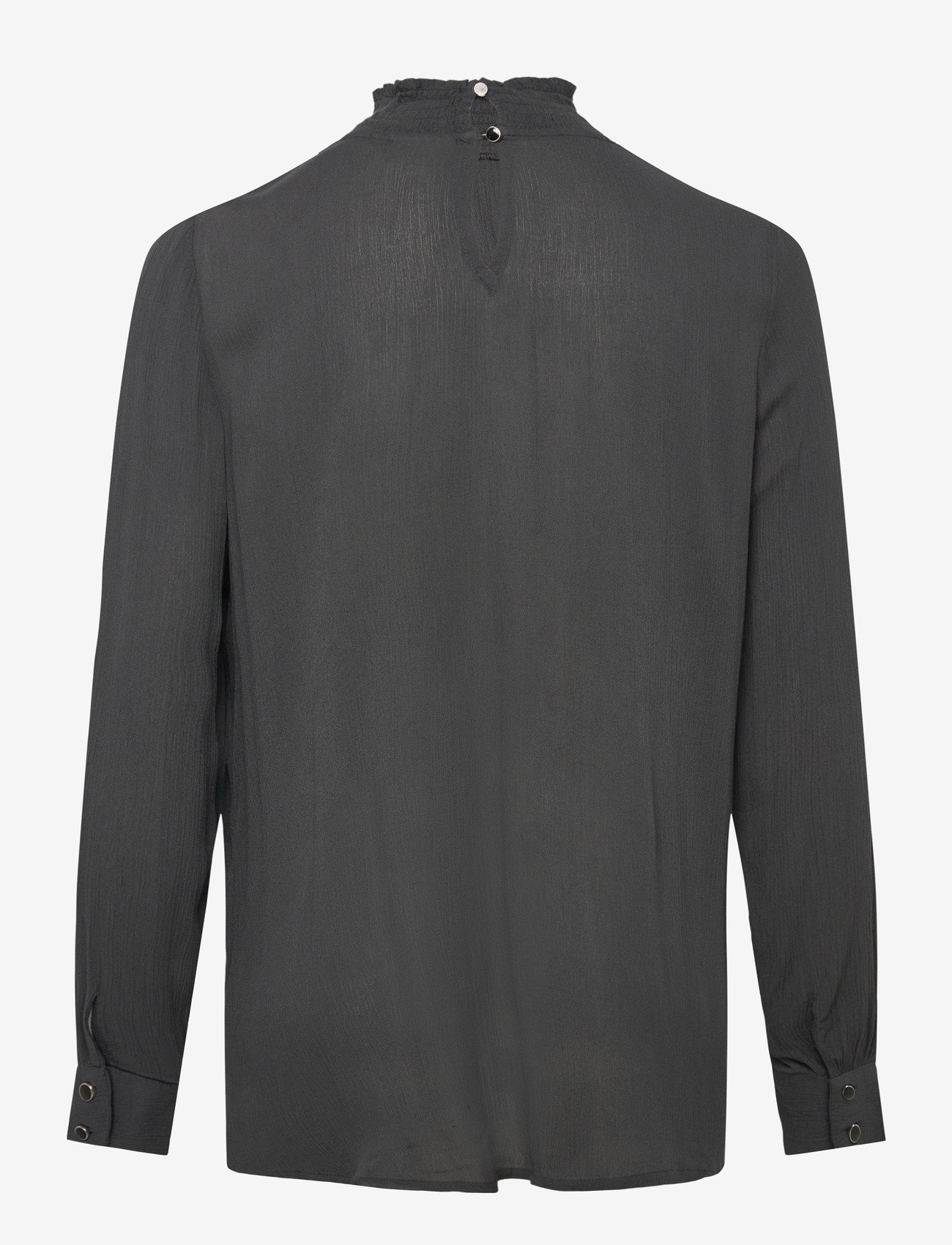 Kaffe Curve - KCtrudi Blouse - langärmlige blusen - black oyster - 1