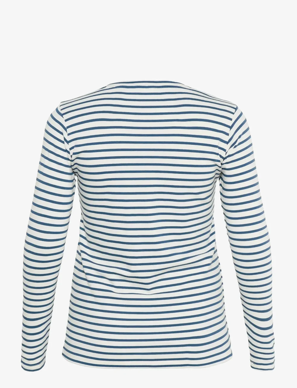 Kaffe Curve - KClia T-Shirt - långärmade toppar - chalk/bering sea-black heart - 2