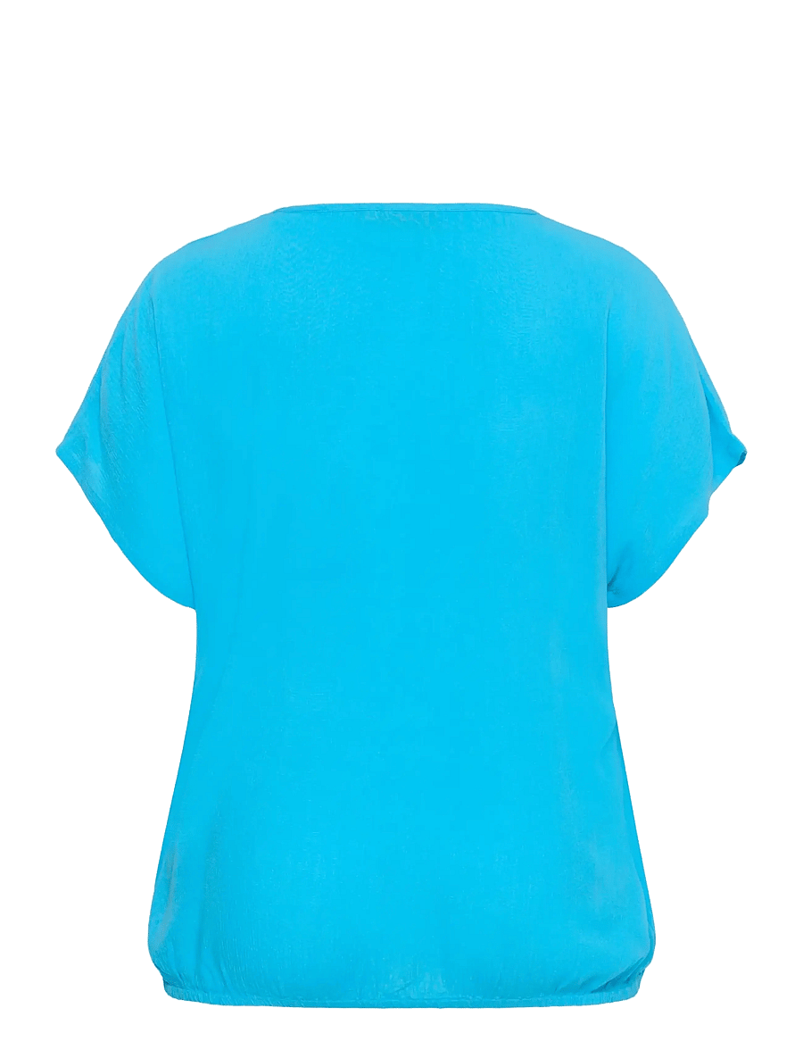 Kaffe Curve - KCami Stanley SS - t-shirts - aquarius - 2
