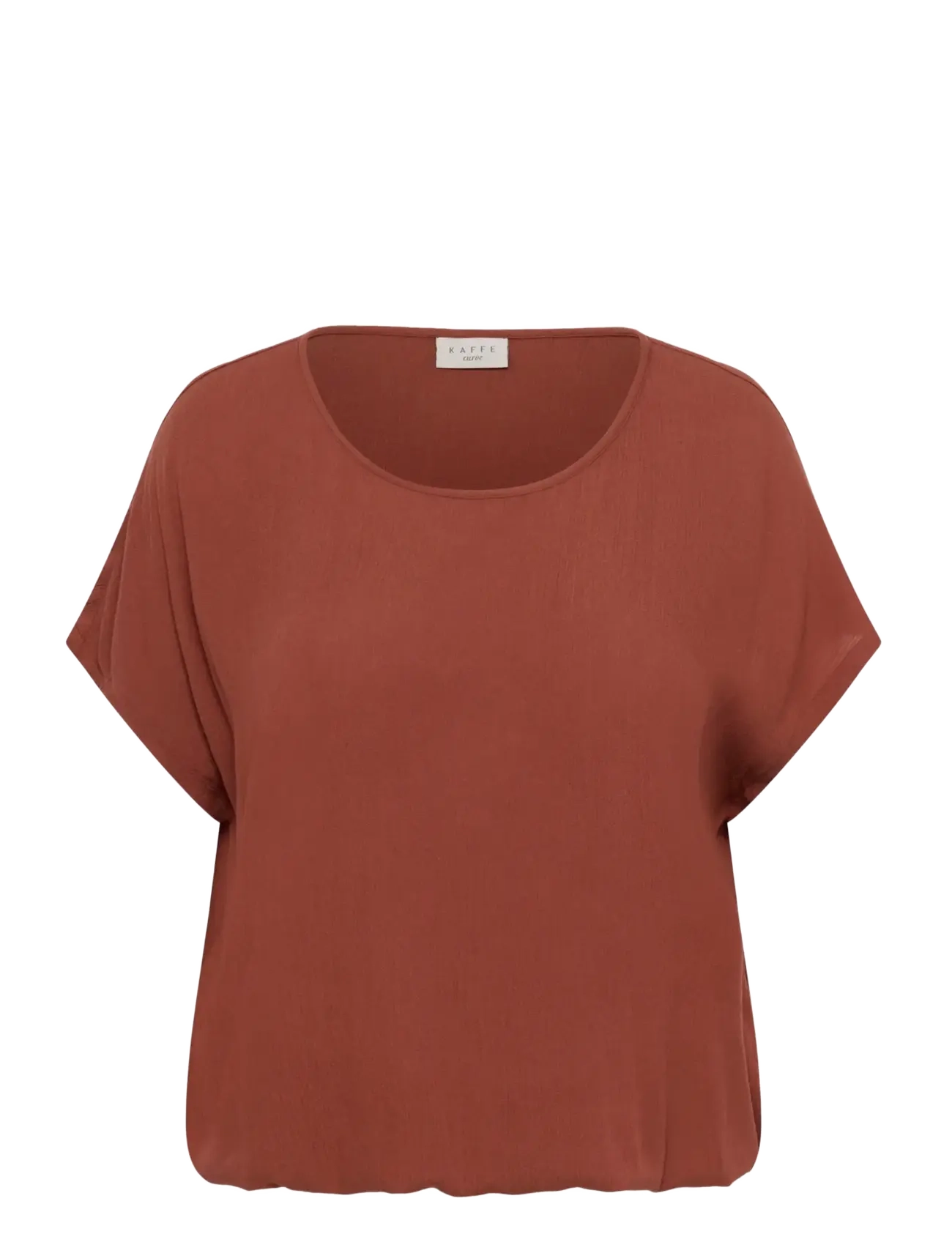 Kaffe Curve KCami Stanley SS - Riided - HENNA / brown