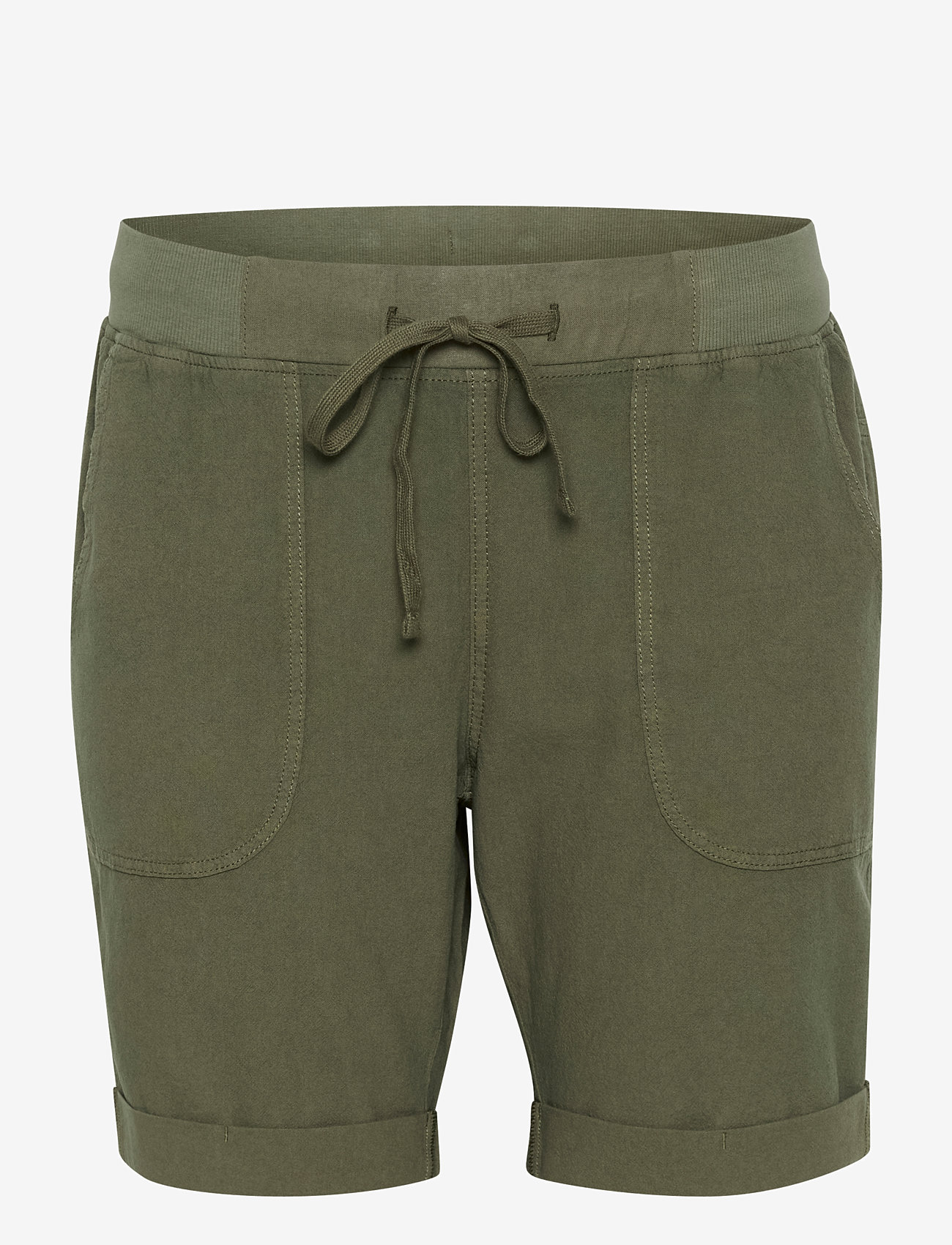 Kaffe Curve - KCnana Shorts - lühikesed vabaajapüksid - grape leaf - 1