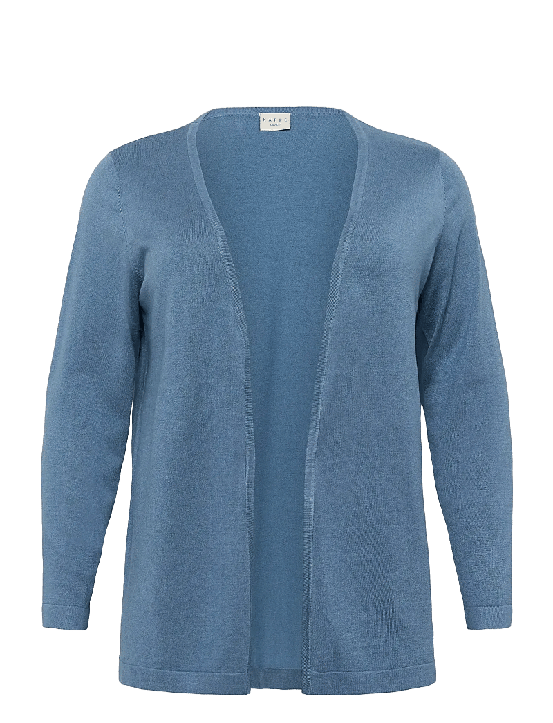 Kaffe Curve - KCfarsia Cardigan - cardigans - bering sea - 1