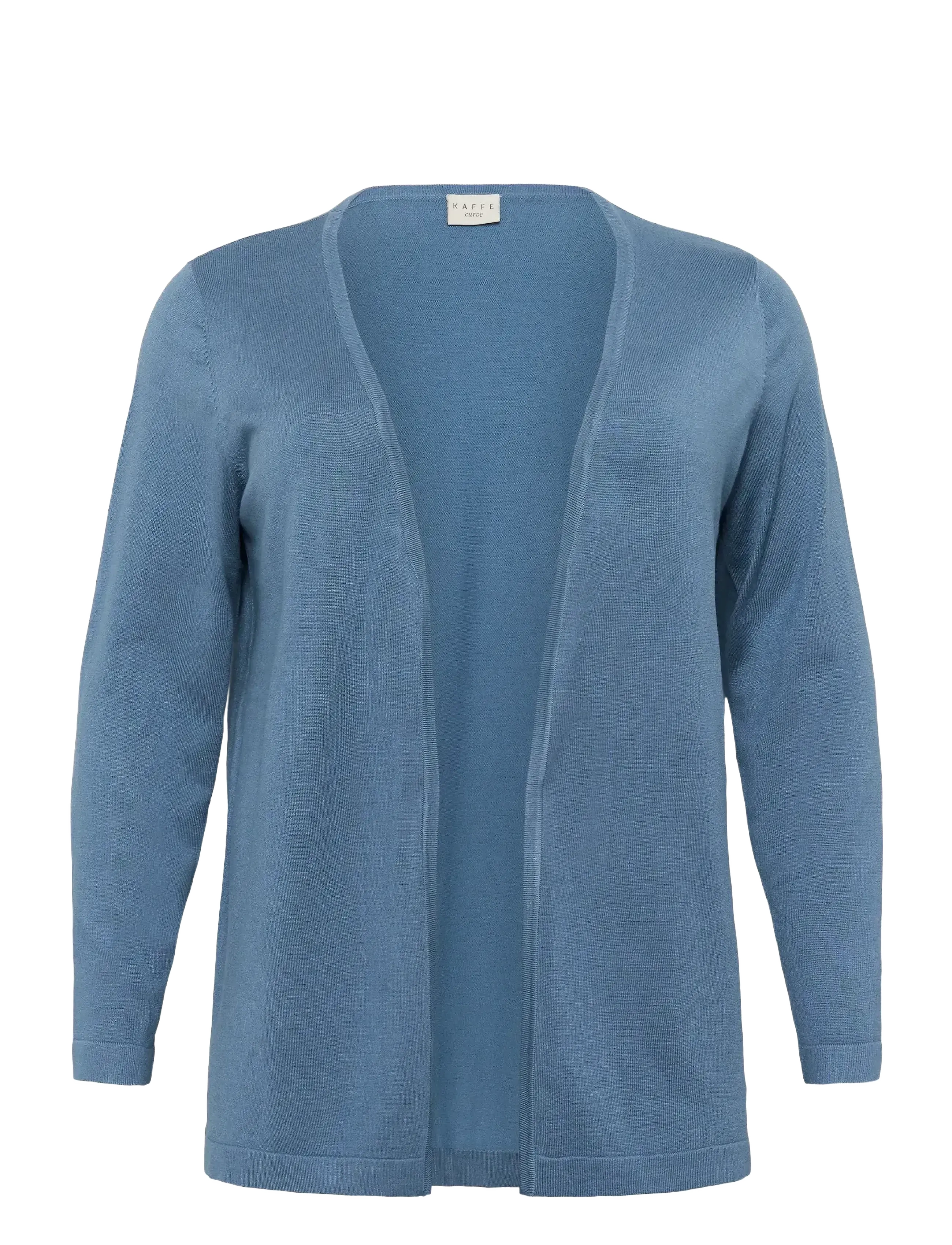 Kaffe Curve KCfarsia Cardigan - Tøj - BERING SEA / blue