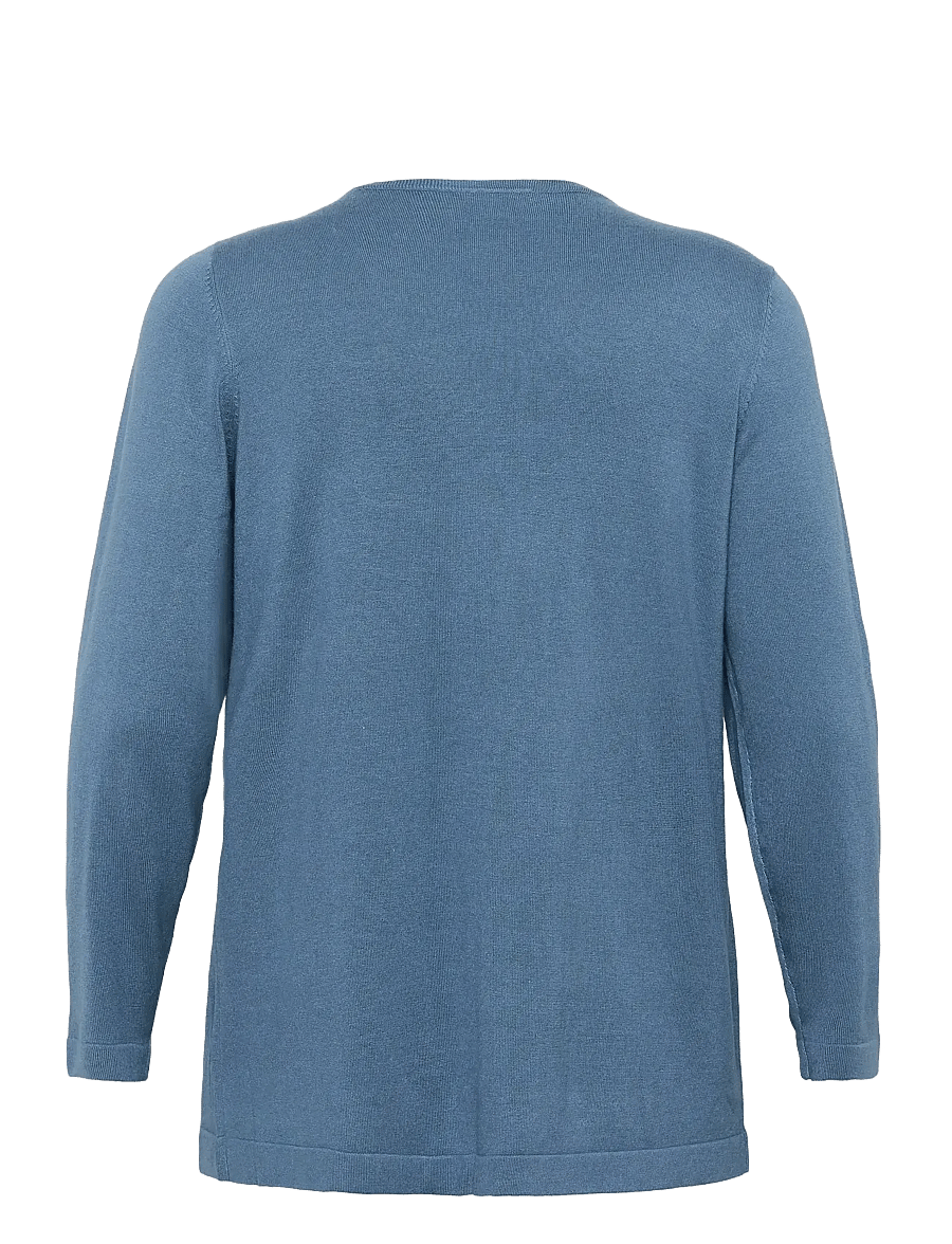 Kaffe Curve - KCfarsia Cardigan - swetry rozpinane - bering sea - 2