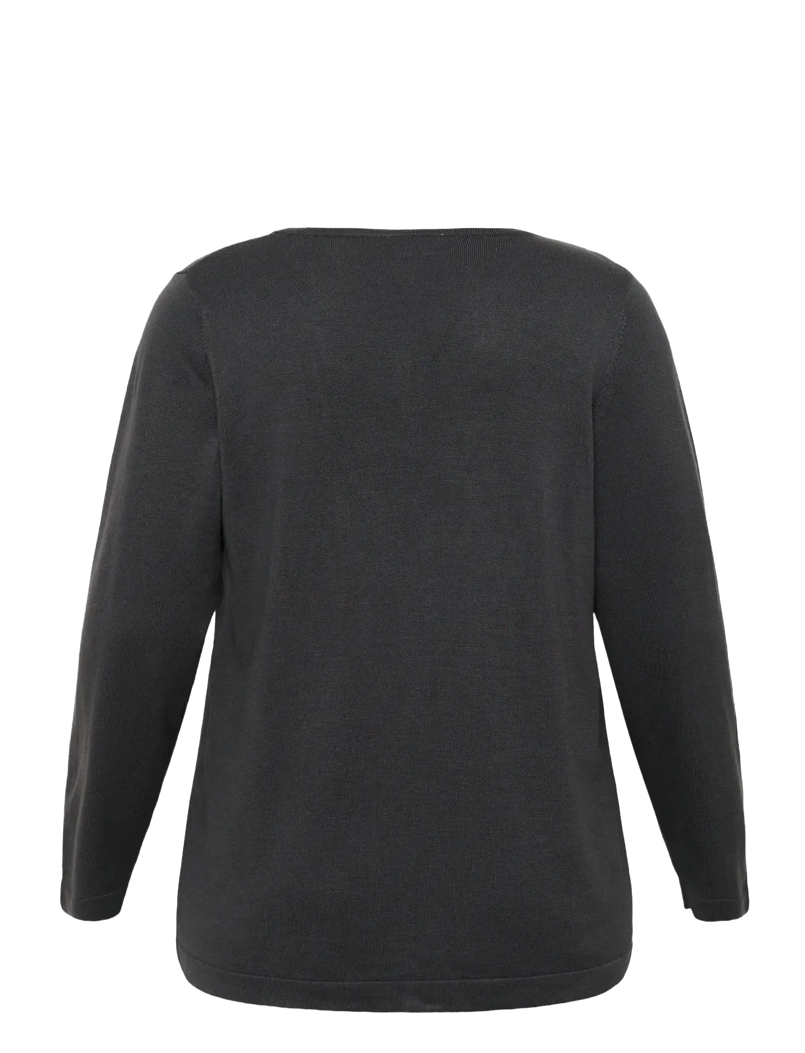 Kaffe Curve - KCfarsia Cardigan - strickjacken - black oyster - 2