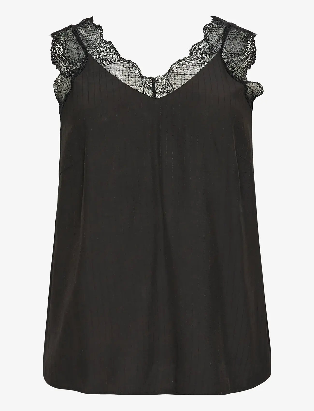 Kaffe Curve - KCjakobine Top - Ärmellose blusen - black deep - 1