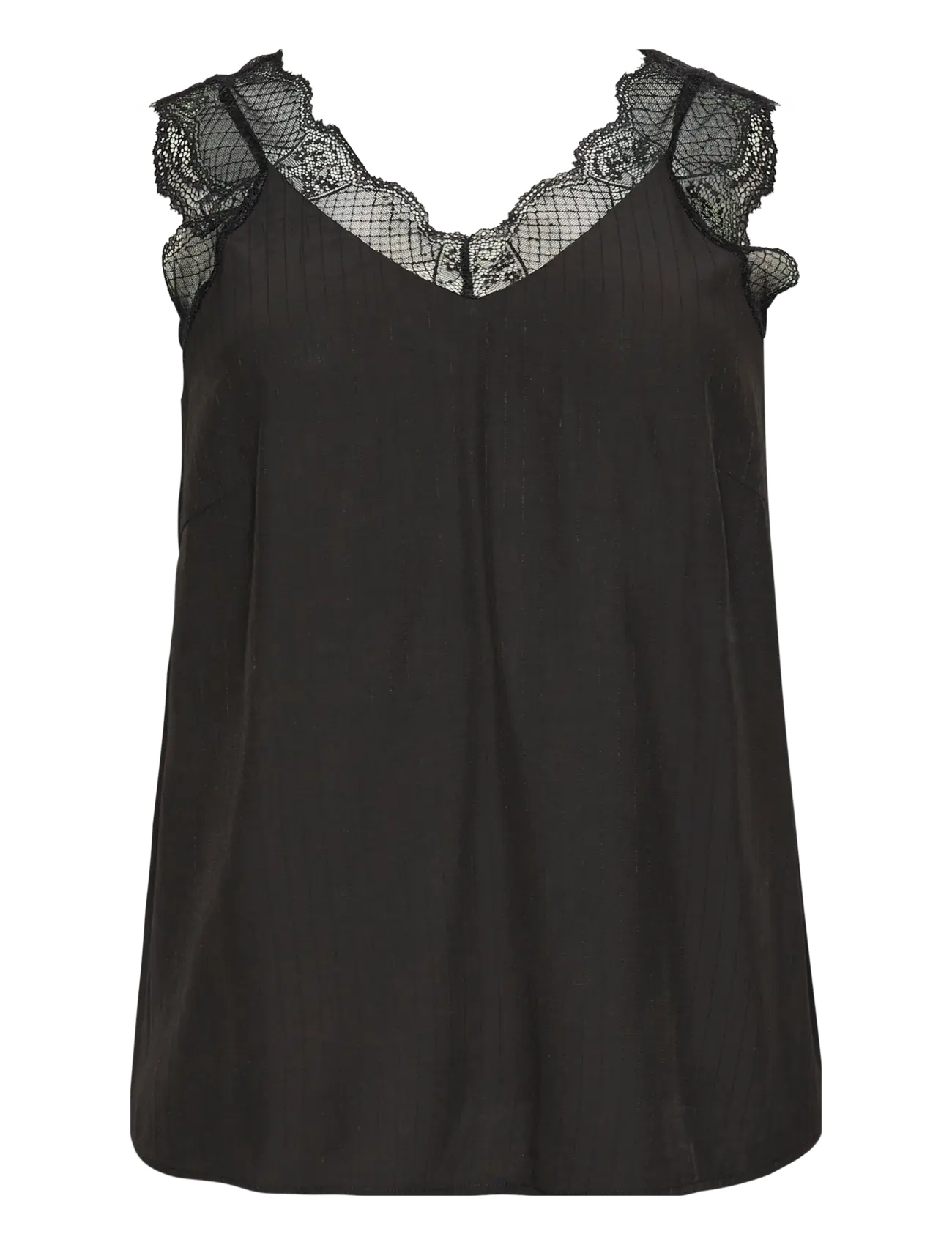 Kaffe Curve - KCjakobine Top - Ärmlösa blusar - black deep - 1