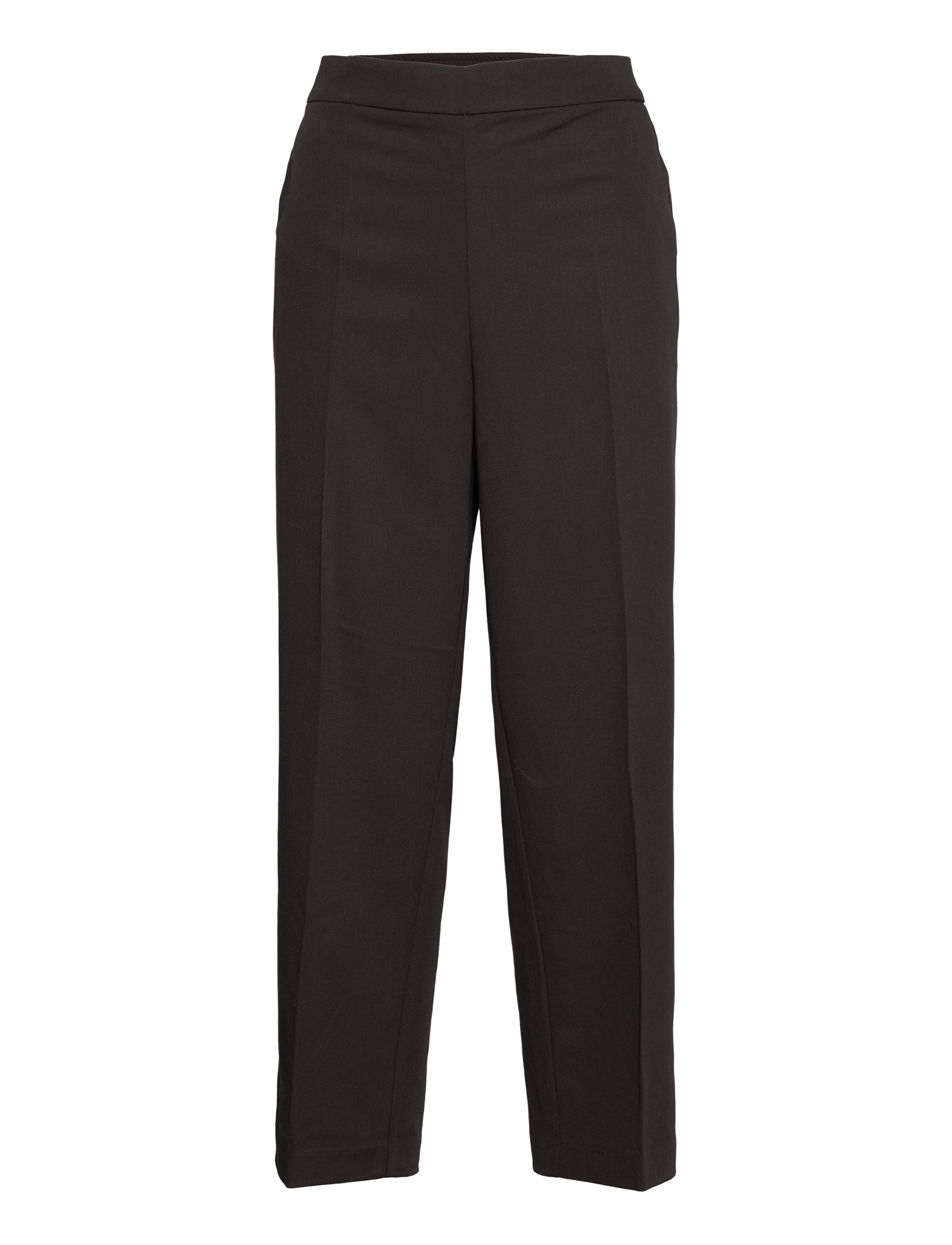 Kaffe Curve KCsakira Cropped Pants - Kaffe Curve - JAVA / black