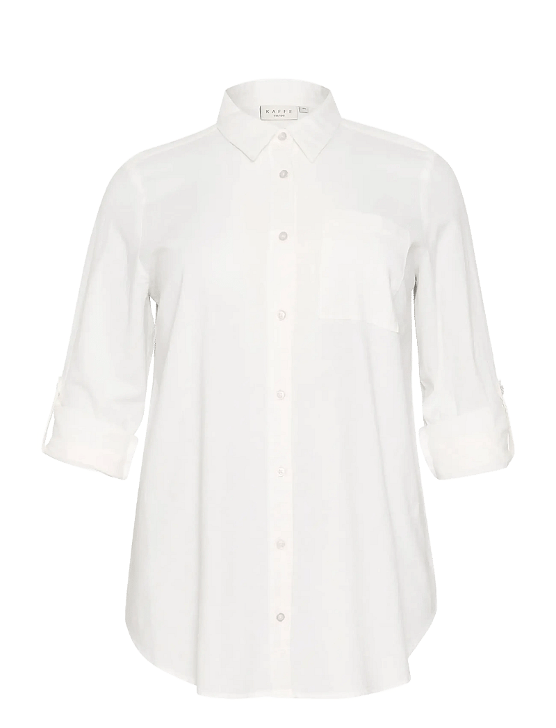 Kaffe Curve - KCnana Shirt Tunic - tunikor - chalk - 1