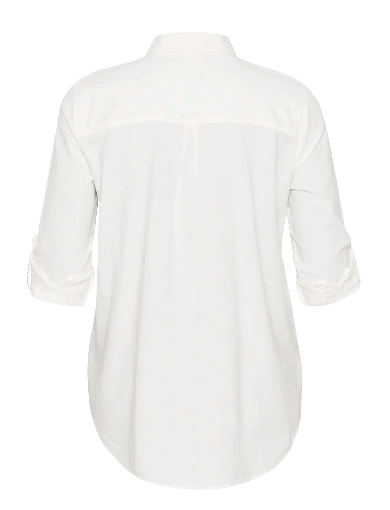 Kaffe Curve - KCnana Shirt Tunic - tunikor - chalk - 2