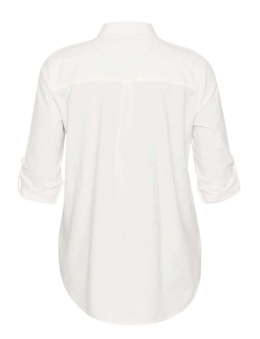 Kaffe Curve - KCnana Shirt Tunic - tuniken - chalk - 2