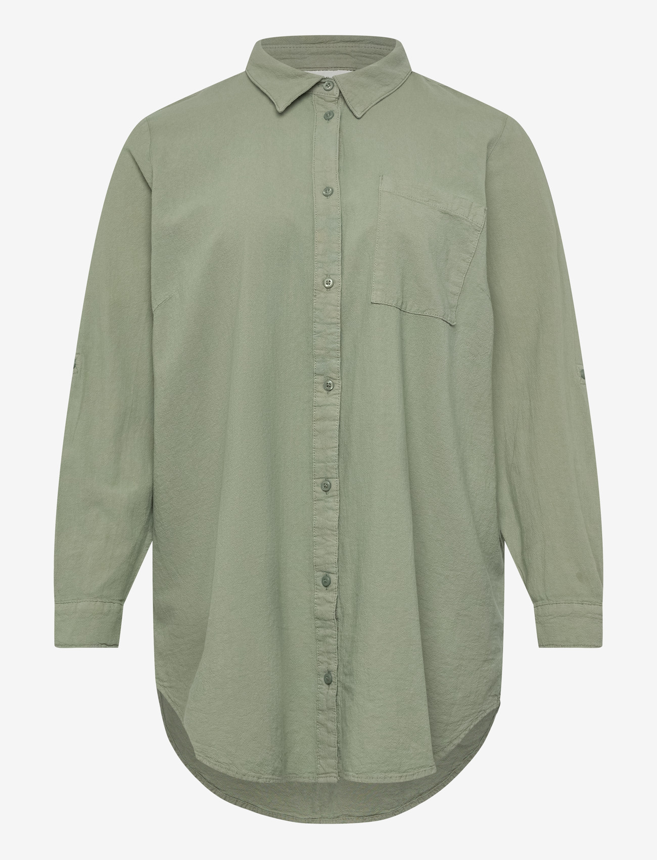 Kaffe Curve - KCnana Shirt Tunic - tunikas - sea spray - 0