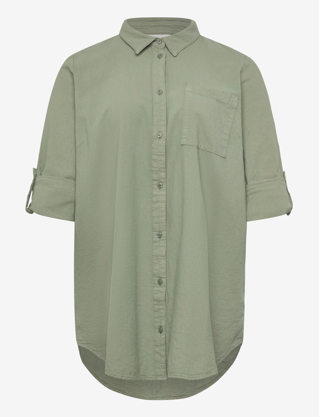 Kaffe Curve - KCnana Shirt Tunic - tunikas - sea spray - 2