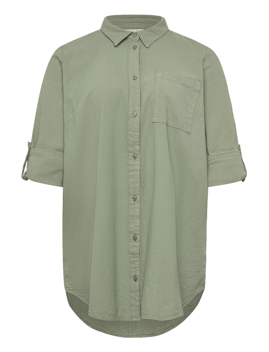 Kaffe Curve - KCnana Shirt Tunic - tuniken - sea spray - 2
