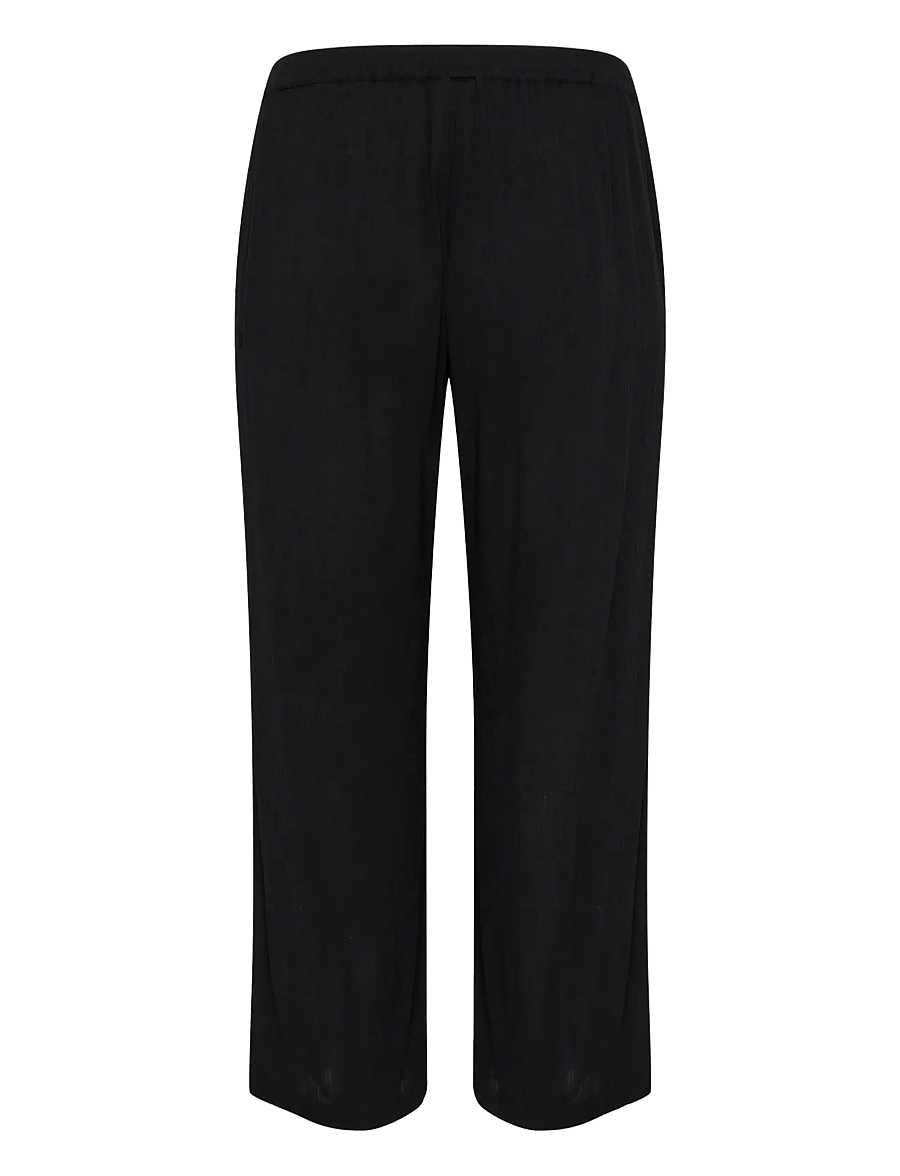 Kaffe Curve - KCdacina Ami Pants - bukser med brede ben - black deep - 2