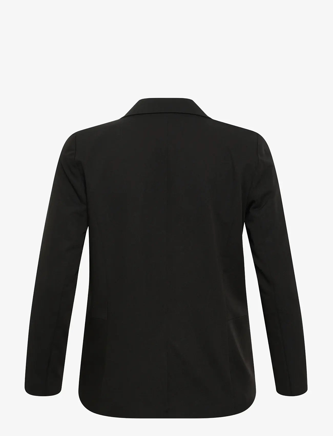 Kaffe Curve - KCsakira Blazer - single breasted blazers - black deep - 2
